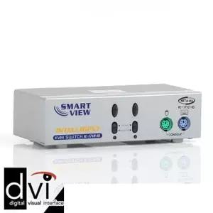 2대 061OUO93 1 KVM PS2 공유기 분배기 선택기 스위치A