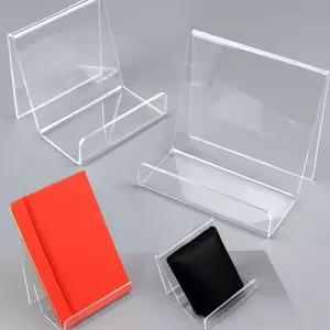 진열대 스탠드 경사형 아크릴 대형 소품 상품 거치대 선반