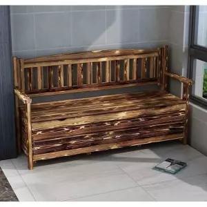 방수 야외 평의자 가든 수납의자 의자 수납벤치 체어