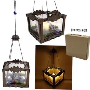 전통등 만들기대장 조립식 목공예교구-십장생 등 만들기