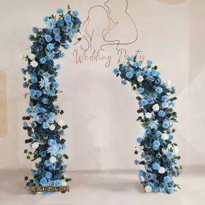 웨딩아치 조화 웨딩꽃장식 꽃장식 게이트 가든아치