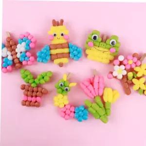 봄 미니플레이콘 가랜드만들기(봄 친구들)