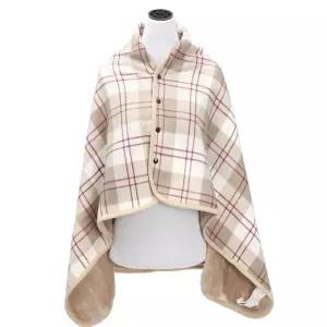 나비쌤 단추 망토 담요  고급무릎담요