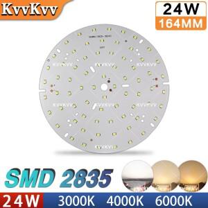 고휘도 LED 조명 보드 24W 164MM 칩 SMD2835 램프 비드 정전류 입력 다이오드 패널 천장