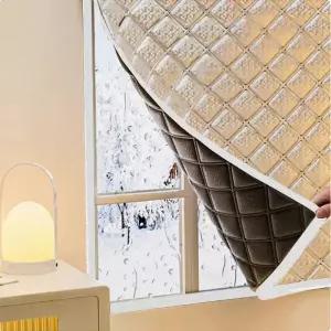 방풍 및 따뜻한 커튼, 겨울 방풍, 침실, 단열 필름, 내한 밀봉 창 스크린 창, 차광