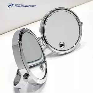거울 HJ74크롬 양면 접이식 확대거울 탁상거울 화장거울