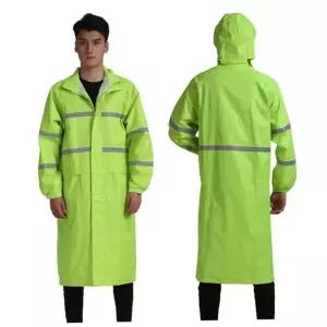 우비 근무복 레인코트 비옷 반사 야광 우의 야간 현광 비옷