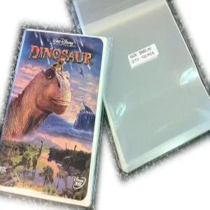 유니퀘패킹 100개 클리어 스탠다드 DVD 케이스 첼로/셀로판 백 무수축 6x8