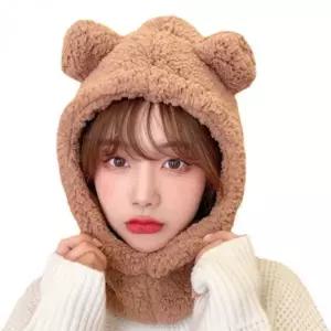 겨울 방한 넥워머 후리스 후드모자 일체형