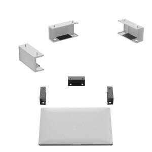 호환 노트북  태블릿  케이블 박스  모뎀  스마트 TV 박스용 책상 선반 홀더 아래 마운트 ABS