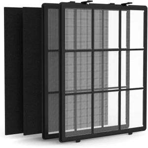 SAKEGDY 115 HEPA 교체 필터 A Winix PlasmaWave C535 5300-2 5000 공기청정기 세척 가능한 프리필터 2개 +