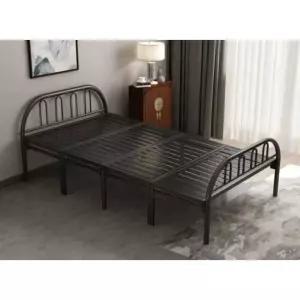 휴대용 철제 침대 싱글 베드 조립식 미니 1인용 폴딩