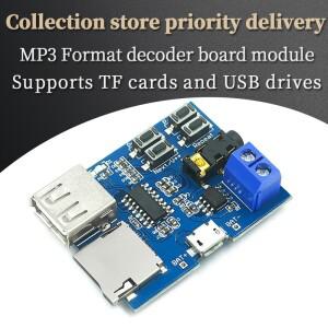 TF 카드 U  MP3 포맷 디코더 보드 모듈 앰프 디코딩 오디오 플레이어