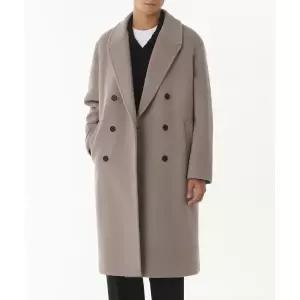 무신사스탠다드 캐시미어 블렌드 오버사이즈 더블 코트 모카 1630717