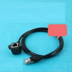 RJ45 177YGQ86 포트 연장 1M STP ㄱ자 브라켓 연결용 NA816