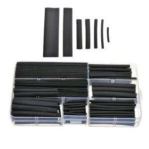 150개 열수축 튜빙 키트 폴리올레핀 절연 슬리브 다양한 크기 전자 제품 자동차 전기 배선 수리용