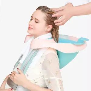 접이식 세발기 환자용 헤어샴푸기 노인용 머리 도구 임산부용