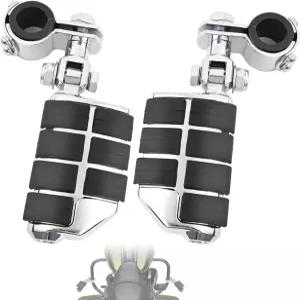 25mm 32mm 34mm 충돌 바 튜브 액세서리(크롬 스타일)가 장착된 대부분의 모터사이클 모델용 마운트 클램프