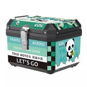 오토바이 알루미늄 탑박스 방수 가방 트렁크 수납함