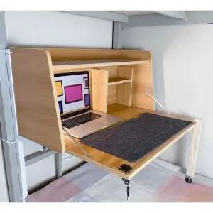 캠핑카 폴딩 테이블 회전 회전식 식탁 침대 카라반