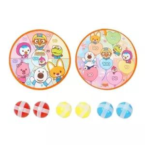 뽀로로 찍찍이공 양면다트 안전다트 공놀이 게임