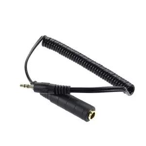 노 431UKS64 케이블 Mono 3.5 M 6.35 F 스프링 30cm-80cm