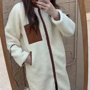 점퍼 남녀공용 뽀글이 후리스 롱 아우터 자켓
