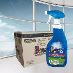 유리세정제 대용량 업소 가정 600ml 12개입 청소용품 유리닦이