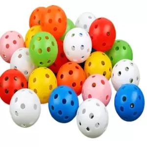 연습용 골프공 피클볼 플라스틱 칼라 연습장