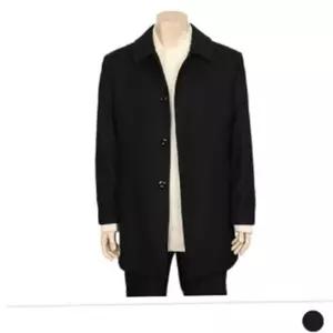 코트 남성코트 클래식 남자 모직 캐쥬얼 반코트 겨울 외투