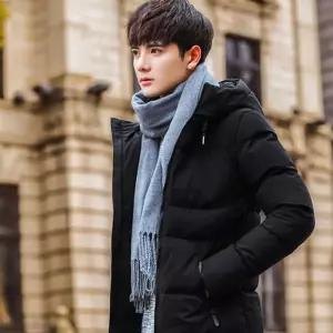 다운점퍼 푸퍼 남자 간절기 보온 히트 방한 아웃도어