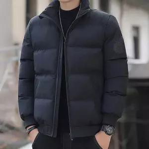 패딩점퍼 남자 겨울 출근 룩 오피스 웰론 자켓 코디