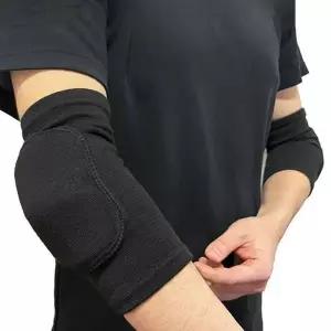 [셀러허브]쿠션 팔꿈치 보호대 블랙 2P LMCF-0167 (S33640778)