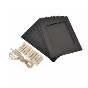 인테리어 빈티지 사진액자 종이 프레임 집게형 소품