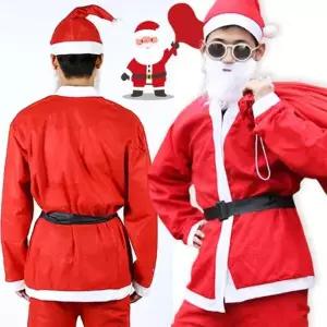 크리스마스 산타복 5종 보급형 아빠 산타 분장 옷