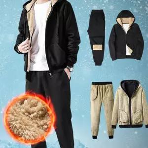 후드집업 양털 기모 조거 세트 맨투맨 트레이닝복
