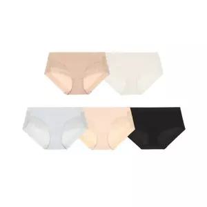 [국내매장정품] 푸마 PUMA BODYWEAR [5PACK] 여성 로고 헴 팬티 세트 PMFYPFO01-02_N 201290