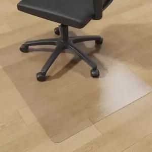 FUNMAT 클리어 의자 매트 48인치 x 36인치 하드 바닥용 게이밍 의자용 책상 바닥 홈 오피스 거실용 미끄럼