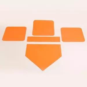 [셀러허브]니스포 야구 베이스 세트 홈베이스 휴대용 플레이트 (S41242432)