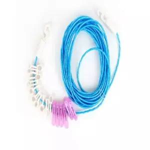 코팅빨래줄 해외여행빨래줄 세탁줄 옥상빨래줄 빨래집게걸이