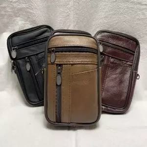 소가죽 미니크로스백 핸드폰가방 휴대폰 가방