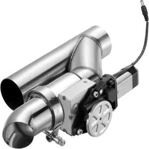 엘보우 머플러 배기 밸브 키트와 컨트롤러 리모컨 키트가 하나 포함된 SPELAB 전기 컷아웃 2.5인치