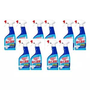 욕실물때제거 무균무때 뿌리는락스세제 2개입 5묶음 750ml