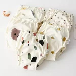 여아배변팬티 크림패턴 레몬 공룡 아동 배변훈련팬티 205057