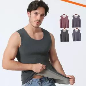 내복 키밍 남자 겨울나시 민소매 티셔츠 기모 런닝 이너웨어