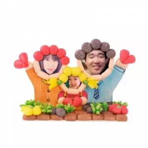 가족 사진액자 만들기 꾸미기 공예 접착 활동 스티커 교구