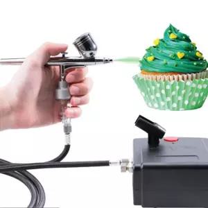 케이크 색소 분사기 스프레이 제빵 제과 전기 쿠키 초콜렛 도장건 건 펌프