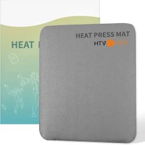 HTVRONT 열 프레스 매트 - 공예용 비닐 다림질 단열재 이송용 8 x10 패드 양면 적용 가능