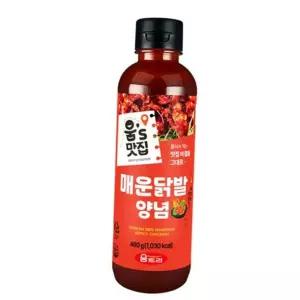 매운닭발양념 움트리 X 480g 3개