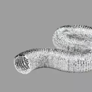 후드자바라 후렉시블덕트 알루미늄 100파이x10M 국산 배기호스